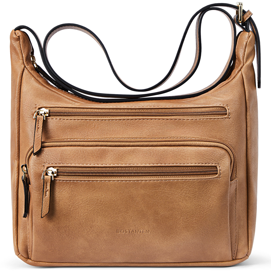 Evelyn Multi Pocket Shoulder Hobo Bag
