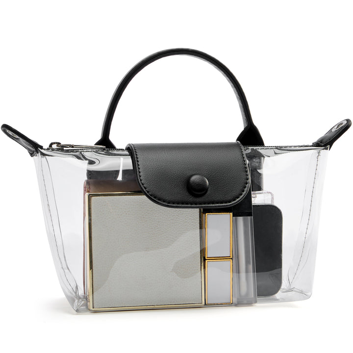 Clear Stadium Approved Crossbody Handbags For Concerts Sports Events