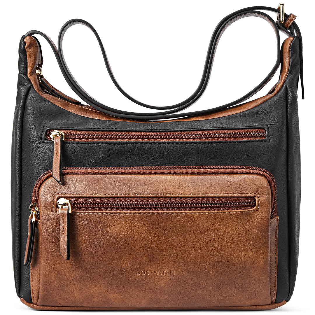Evelyn Multi Pocket Shoulder Hobo Bag