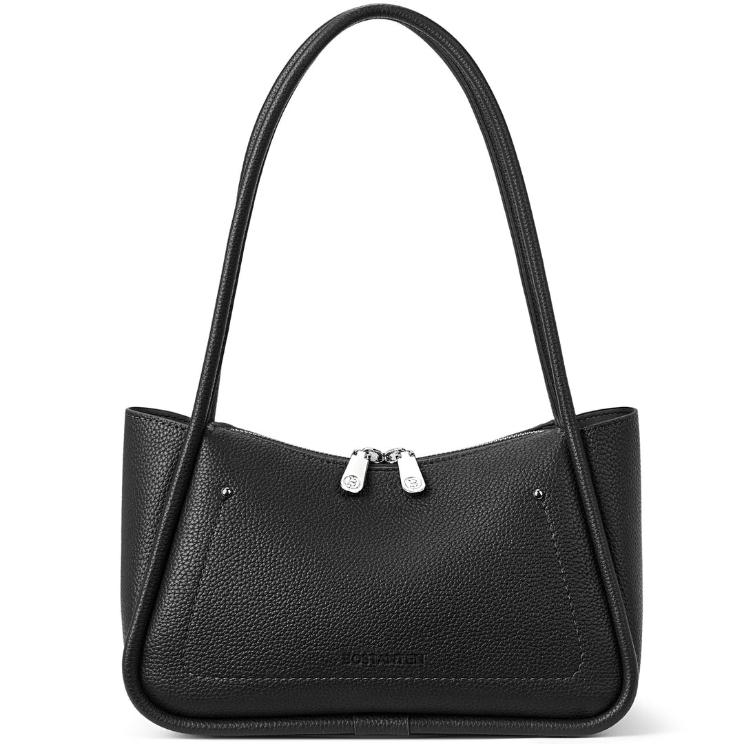 Claire Arc Silhouette Leather Tote Handbag