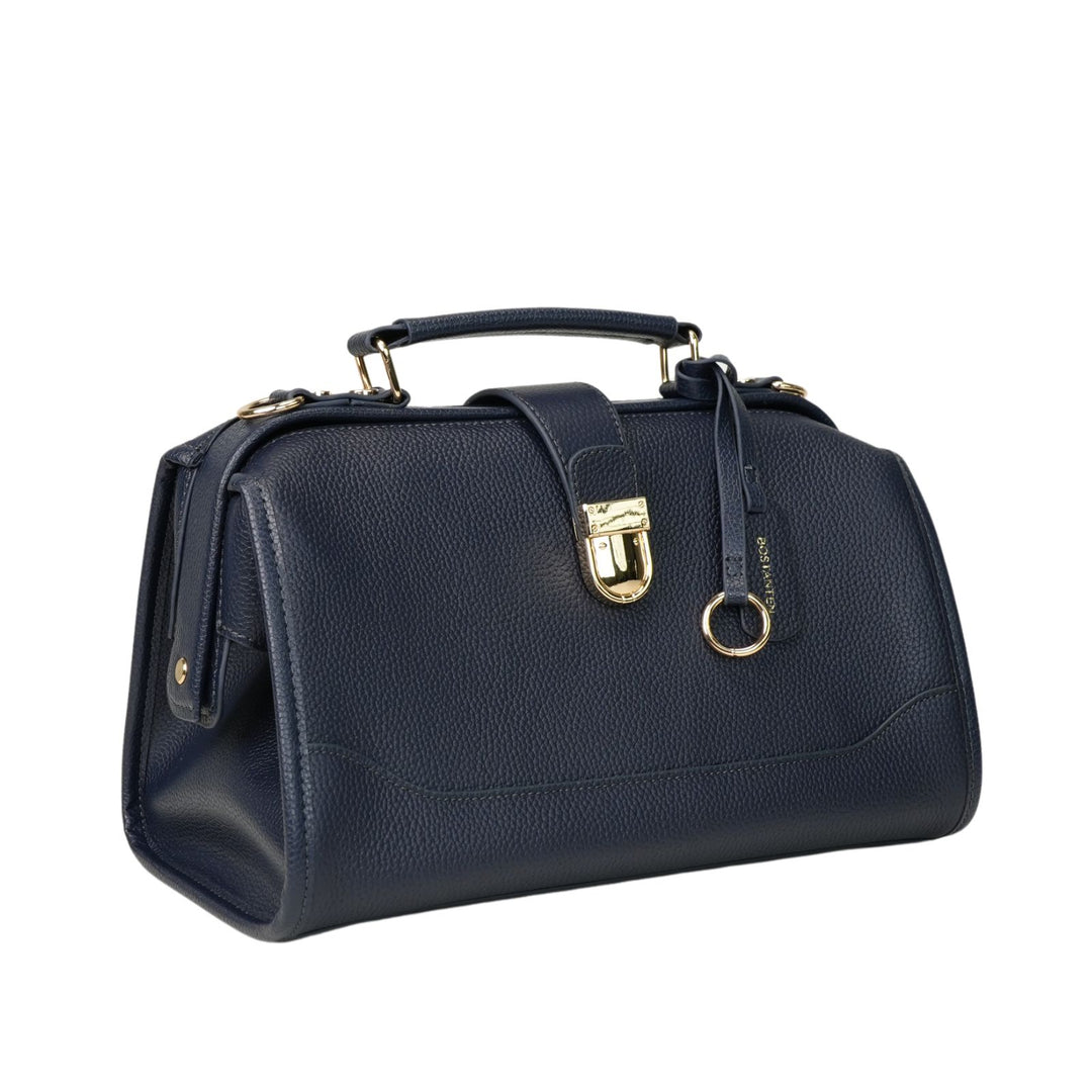 Timeless Grace Doctor Bag - Full Grain Pebble Leather
