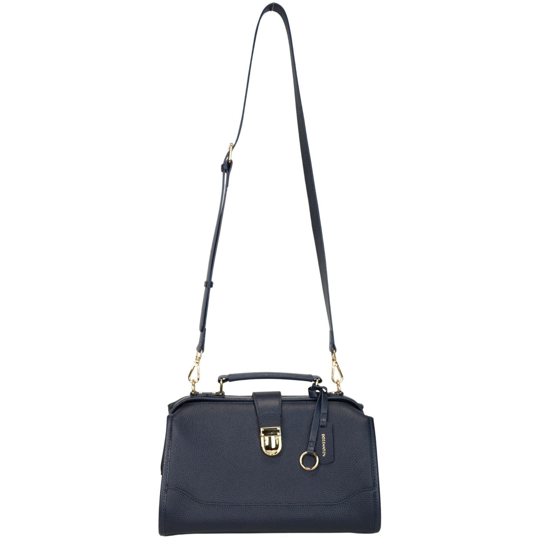 Timeless Grace Doctor Bag - Full Grain Pebble Leather