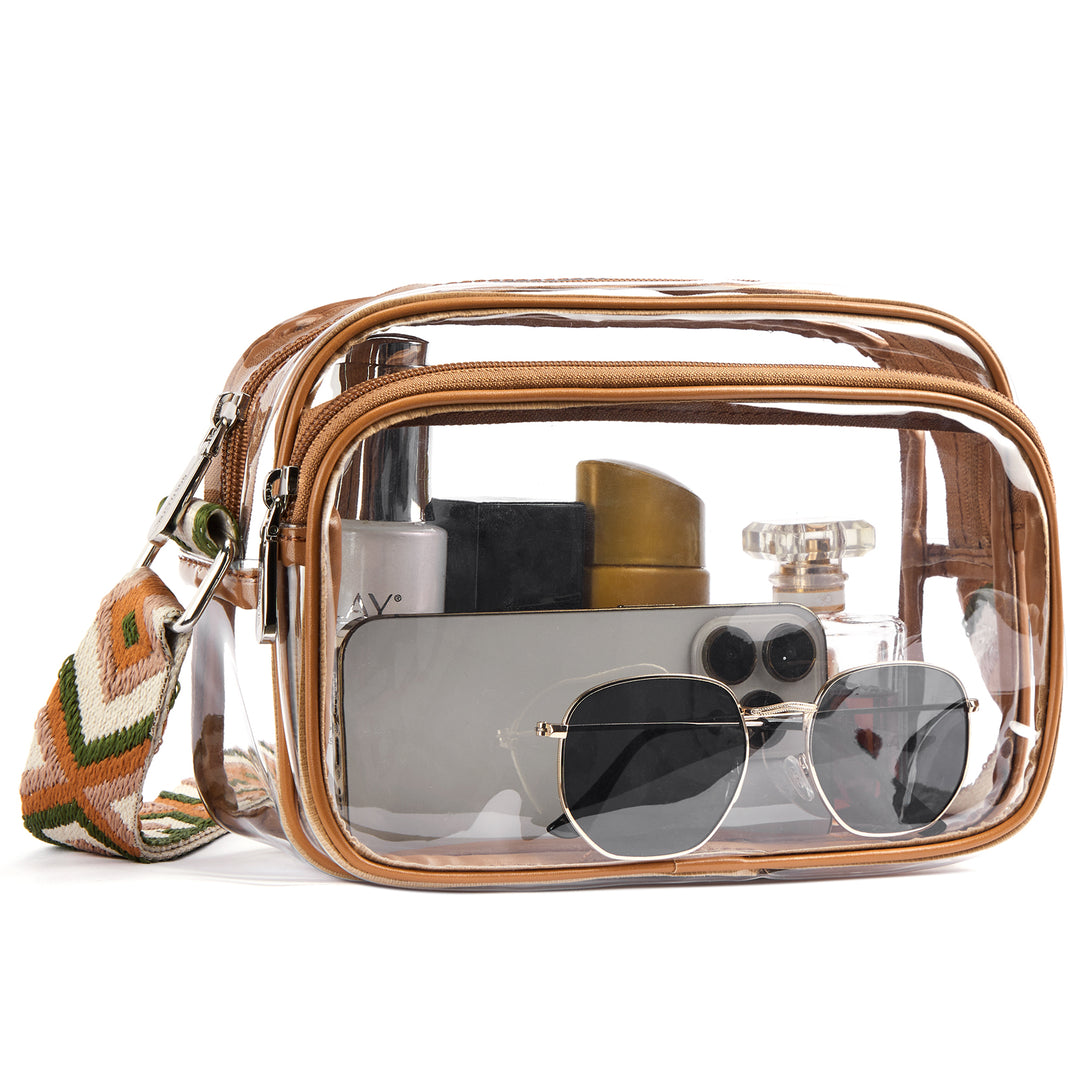 Nola Clear Stadium-Approved Crossbody Bags for Women