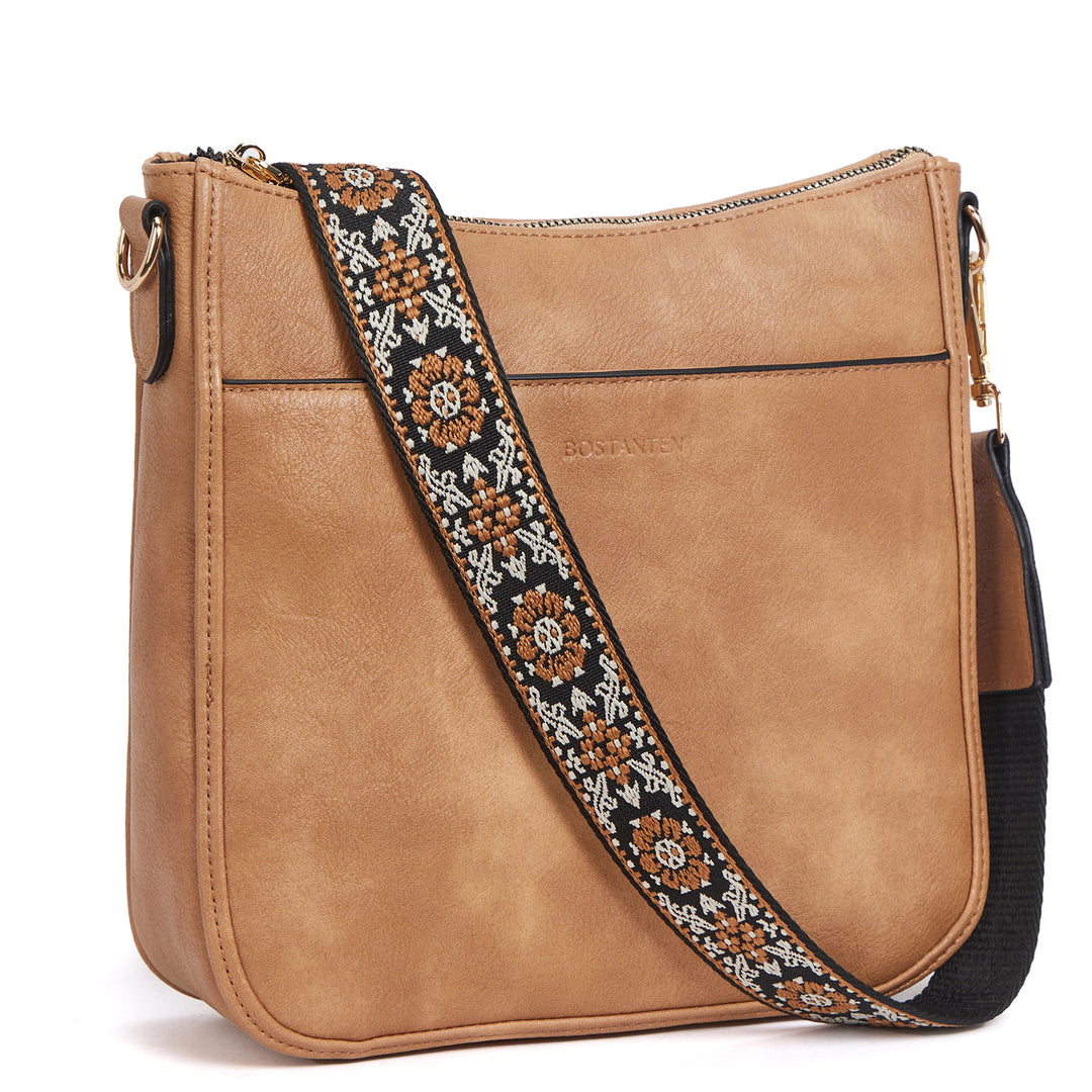 Nola Colorful straps Medium Hobo Crossbody Bag