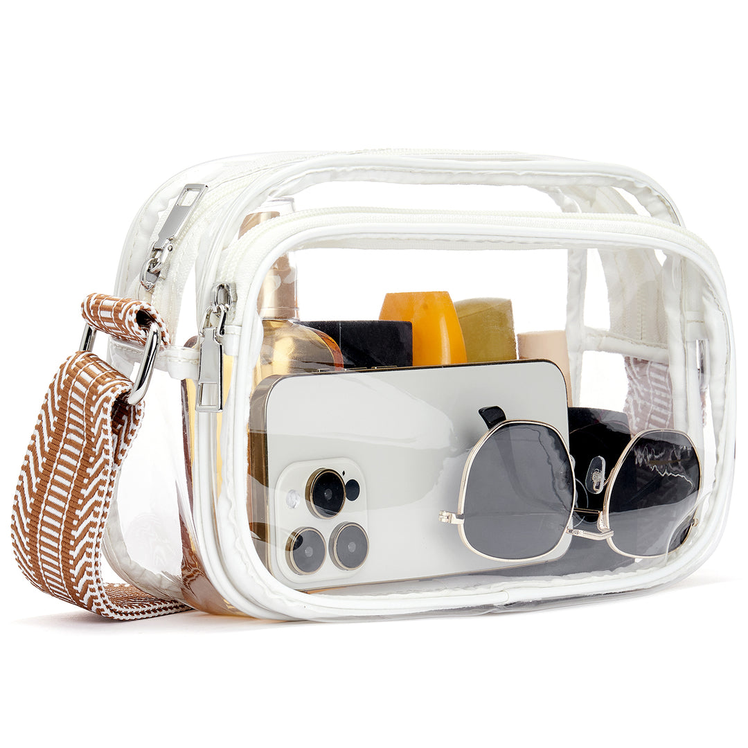 Nola Clear Stadium-Approved Crossbody Bags for Women