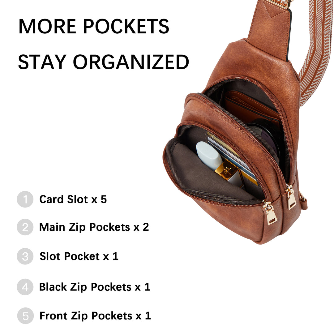 Aurora Beige Street Casual Trapeze Sling Bag