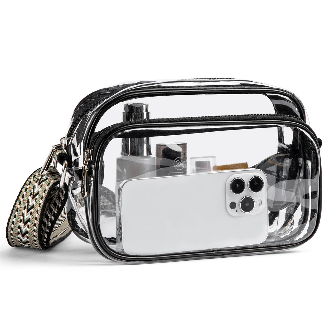 Nola Clear Stadium-Approved Crossbody Bags for Women