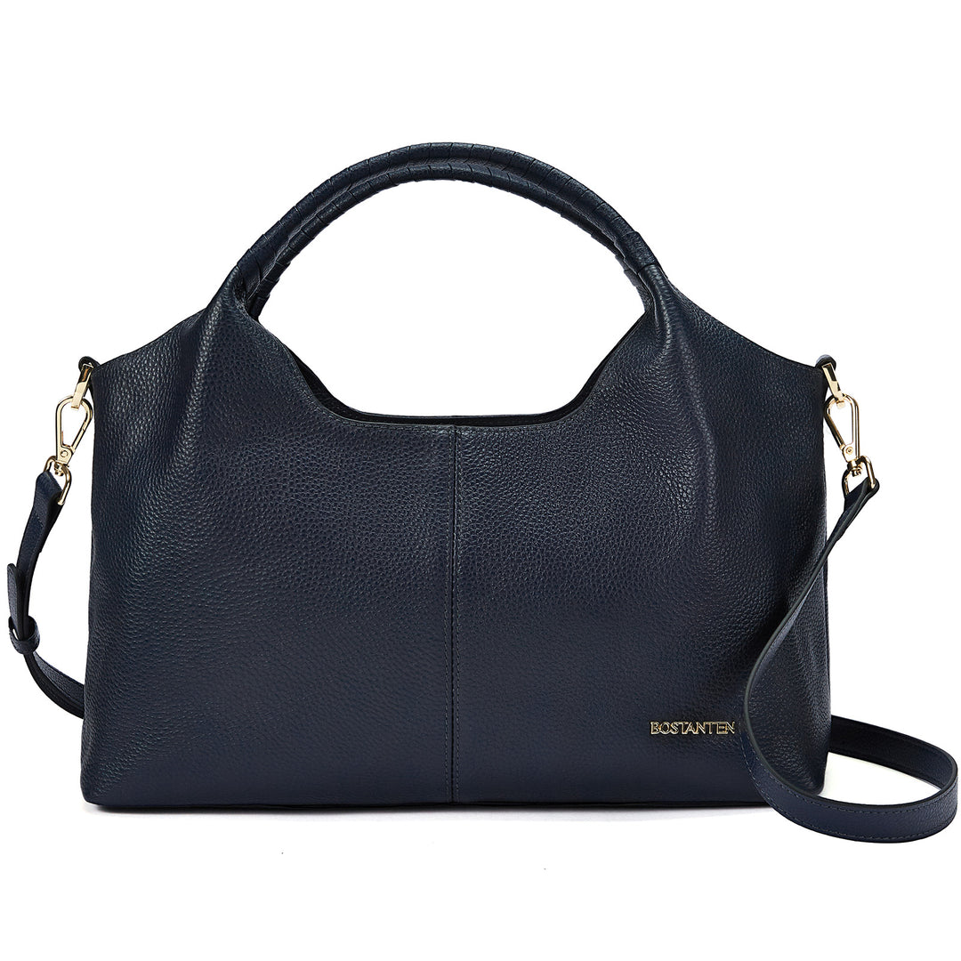 Nevin Genuine Leather Satchel Hobo Top Handle Tote Handbags
