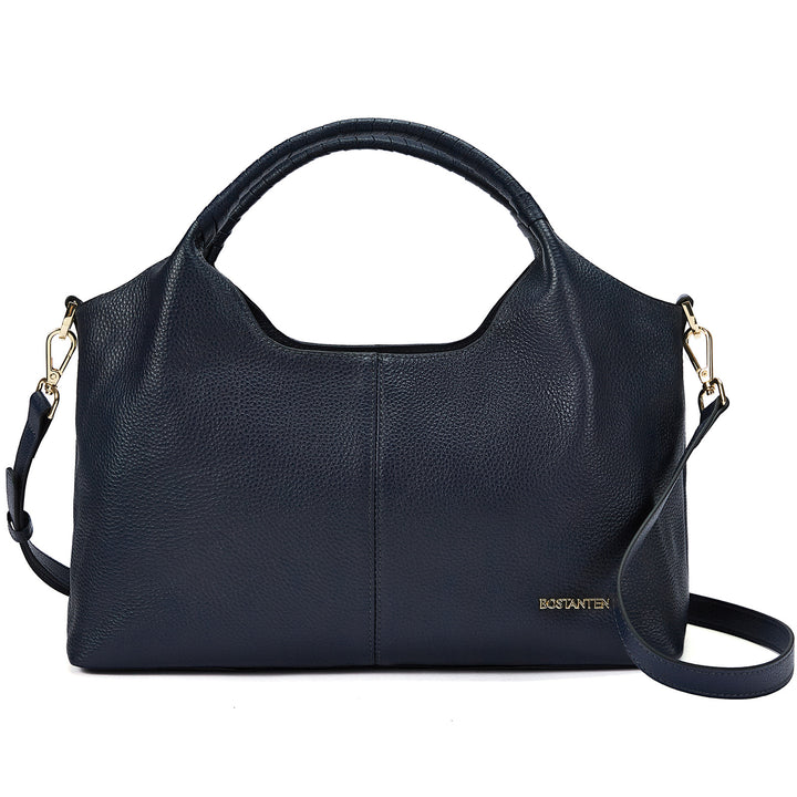 Nevin Genuine Leather Satchel Hobo Top Handle Tote Handbags