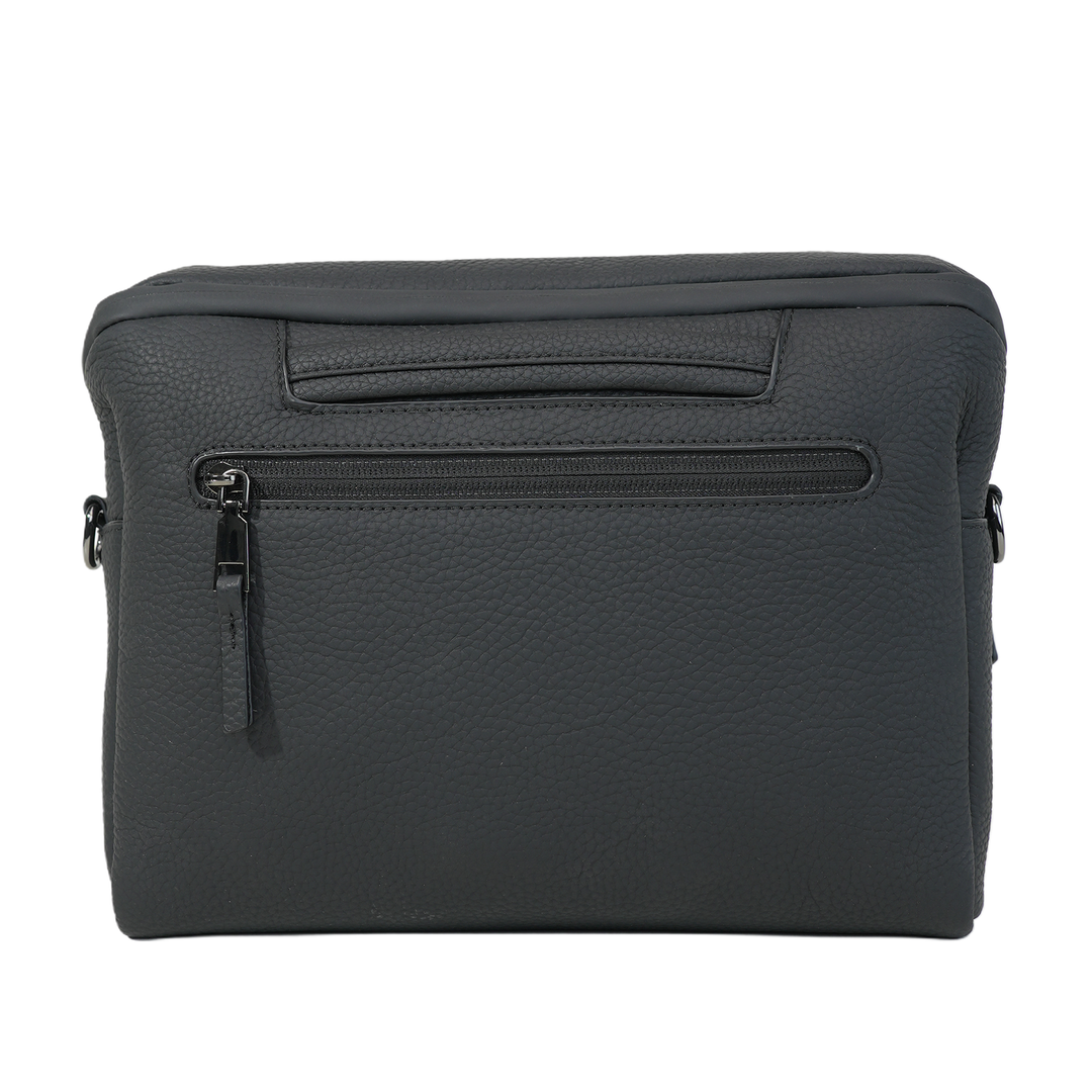 Apex Organizer Pack | Pebbled Leather Tech Crossbody