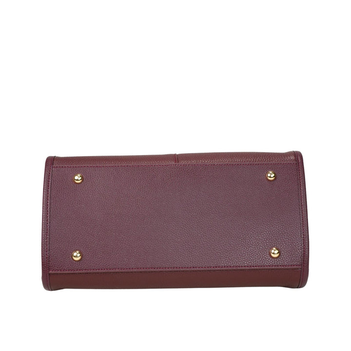 Timeless Grace Doctor Bag - Full Grain Pebble Leather