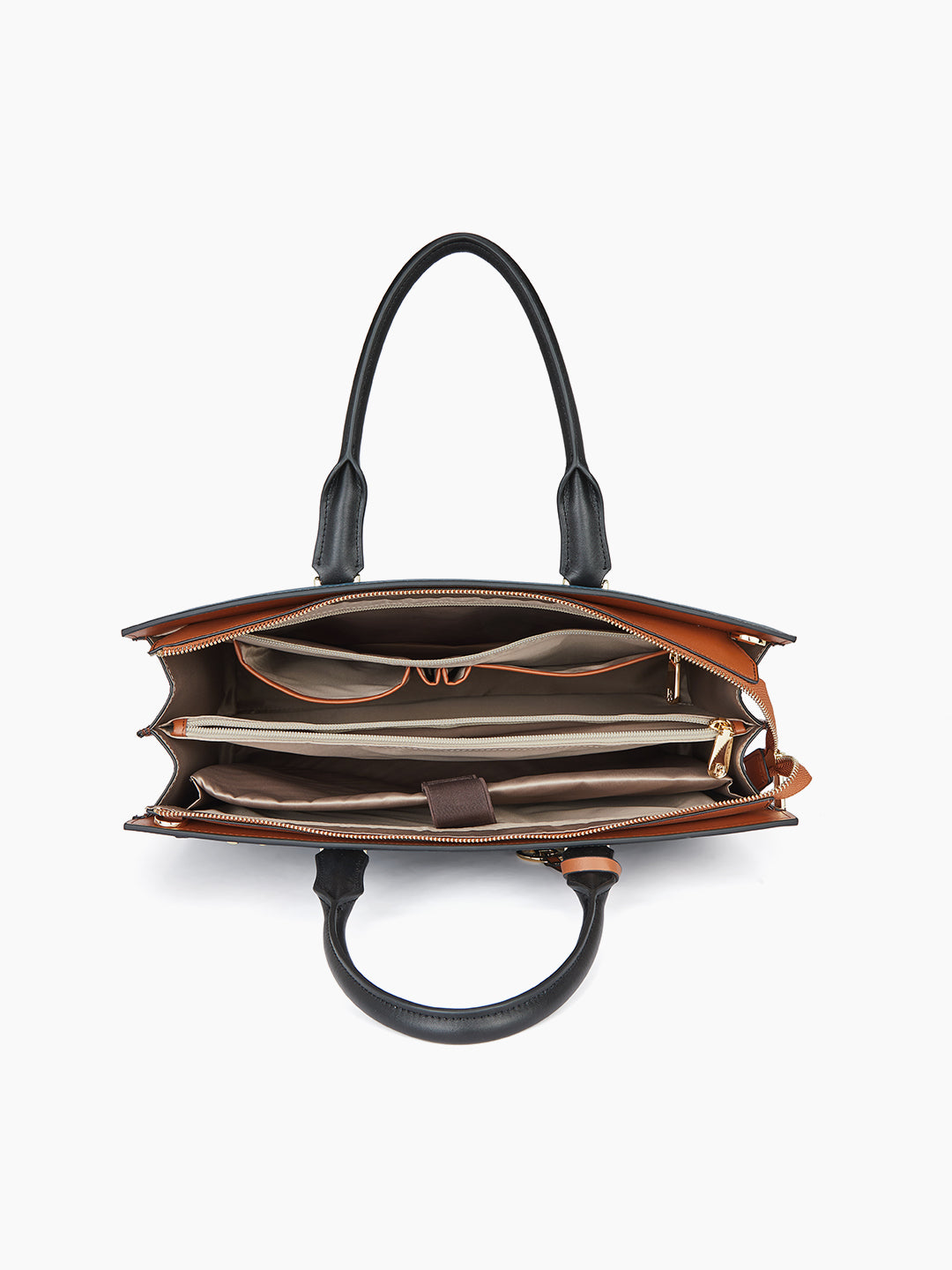 Mizuki Classic Leather Briefcase