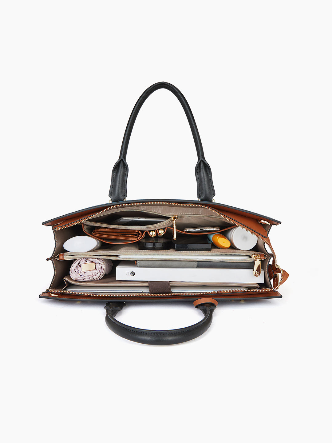 Mizuki Classic Leather Briefcase