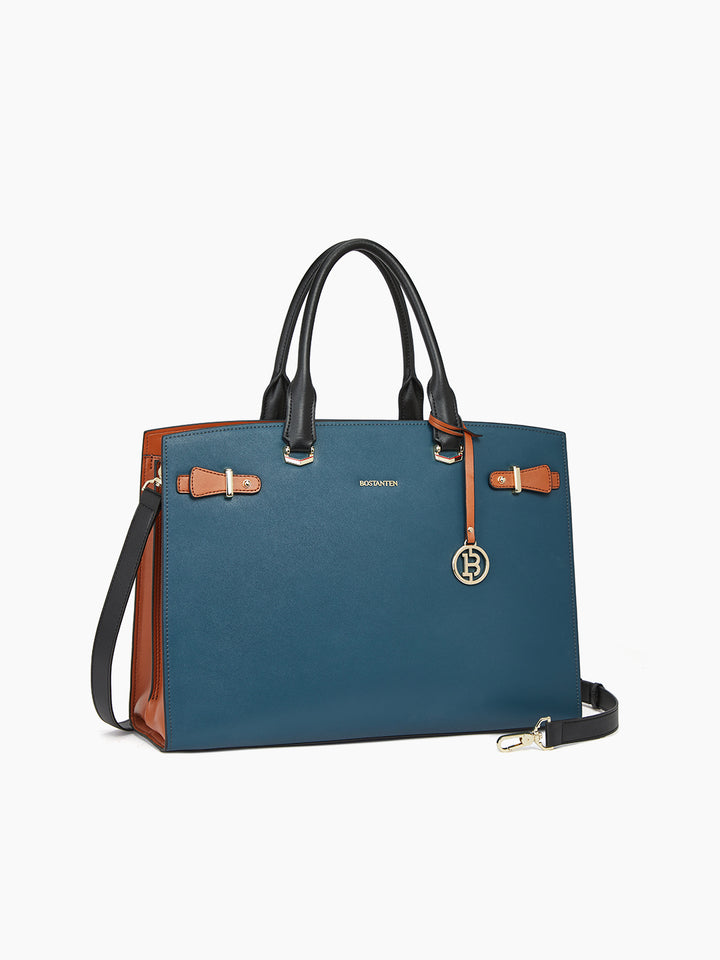 Mizuki Classic Leather Briefcase