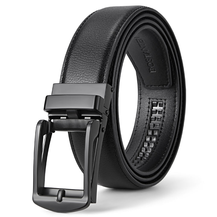 Bostanten Leather Ratchet  Men's Belt — All Sets