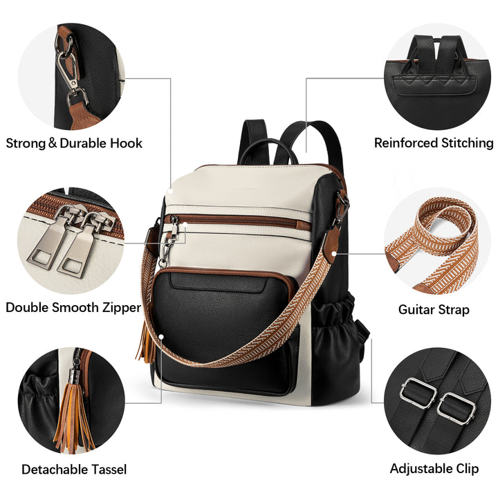 Nombongo Large Convertible Backpack Travel Bag - Two Sizes