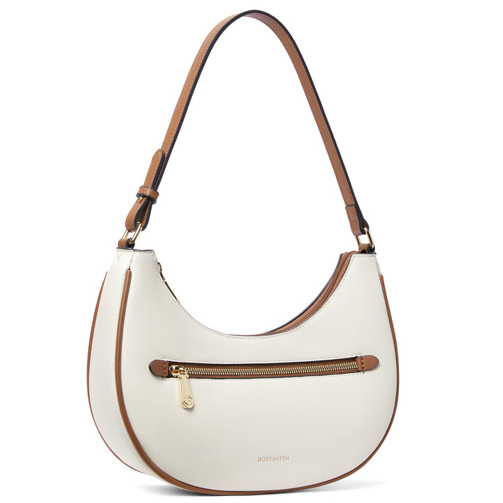 Kweli Crescent Shoulder Bag with Zip Pocket