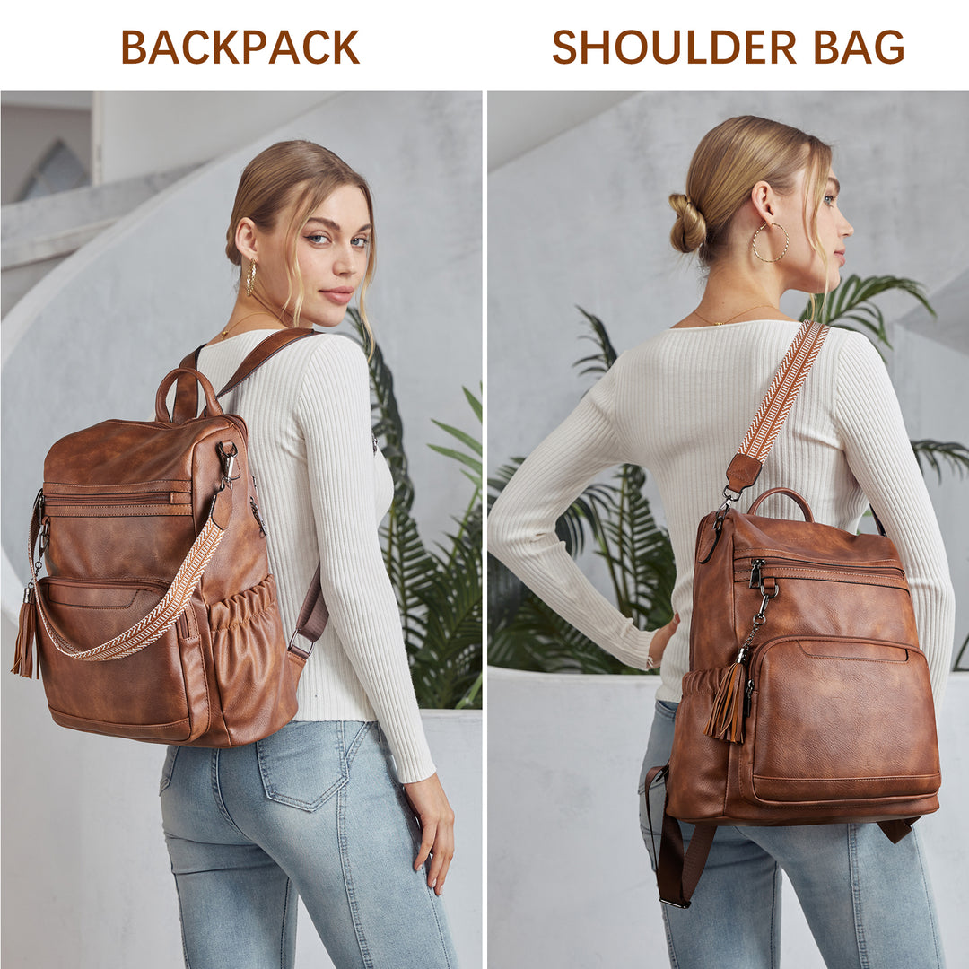 Nombongo Large Convertible Backpack Travel Bag - Two Sizes