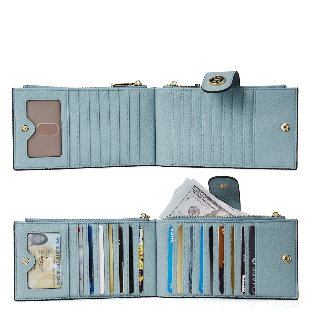 Lomy Leather Slim Wallet — Bifold Purse