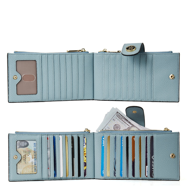 Lomy Leather Slim Wallet — Bifold Purse