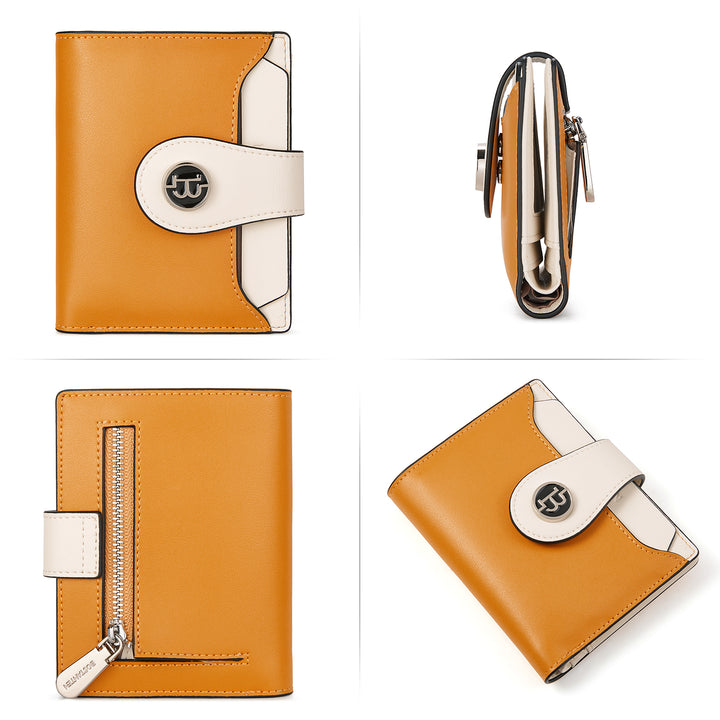 Lnna Hand Tooled Leather Wallet - Genuine Leather