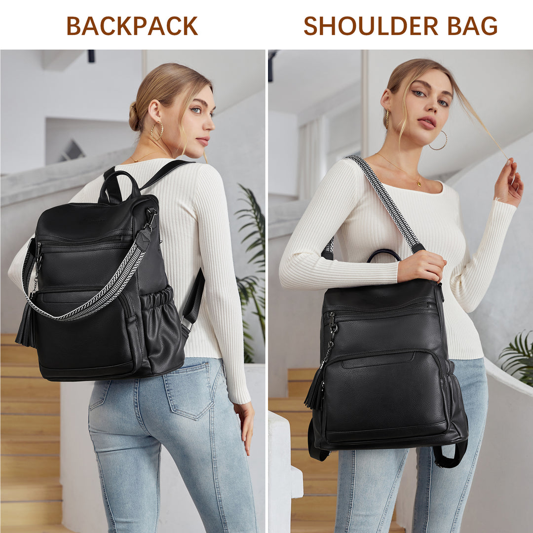 Nombongo Large Convertible Backpack Travel Bag - Two Sizes