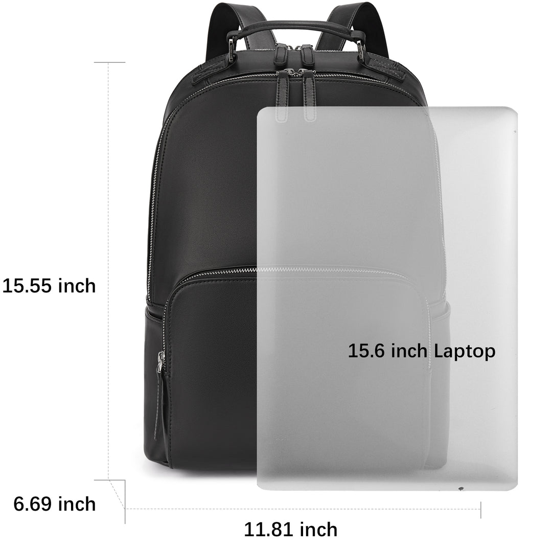Nombongo Large Leather Backpack — Flexible