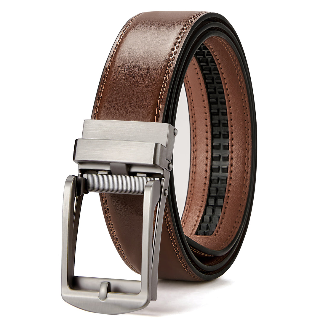 Bostanten Leather Ratchet  Men's Belt — All Sets