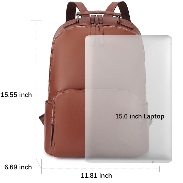 Nombongo Large Leather Backpack — Flexible