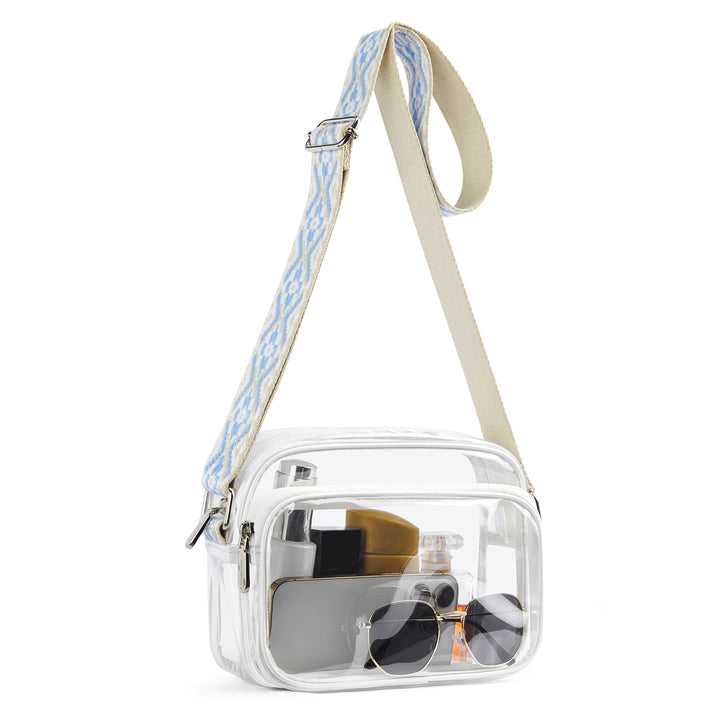 Nola Clear Stadium-Approved Crossbody Bags for Women
