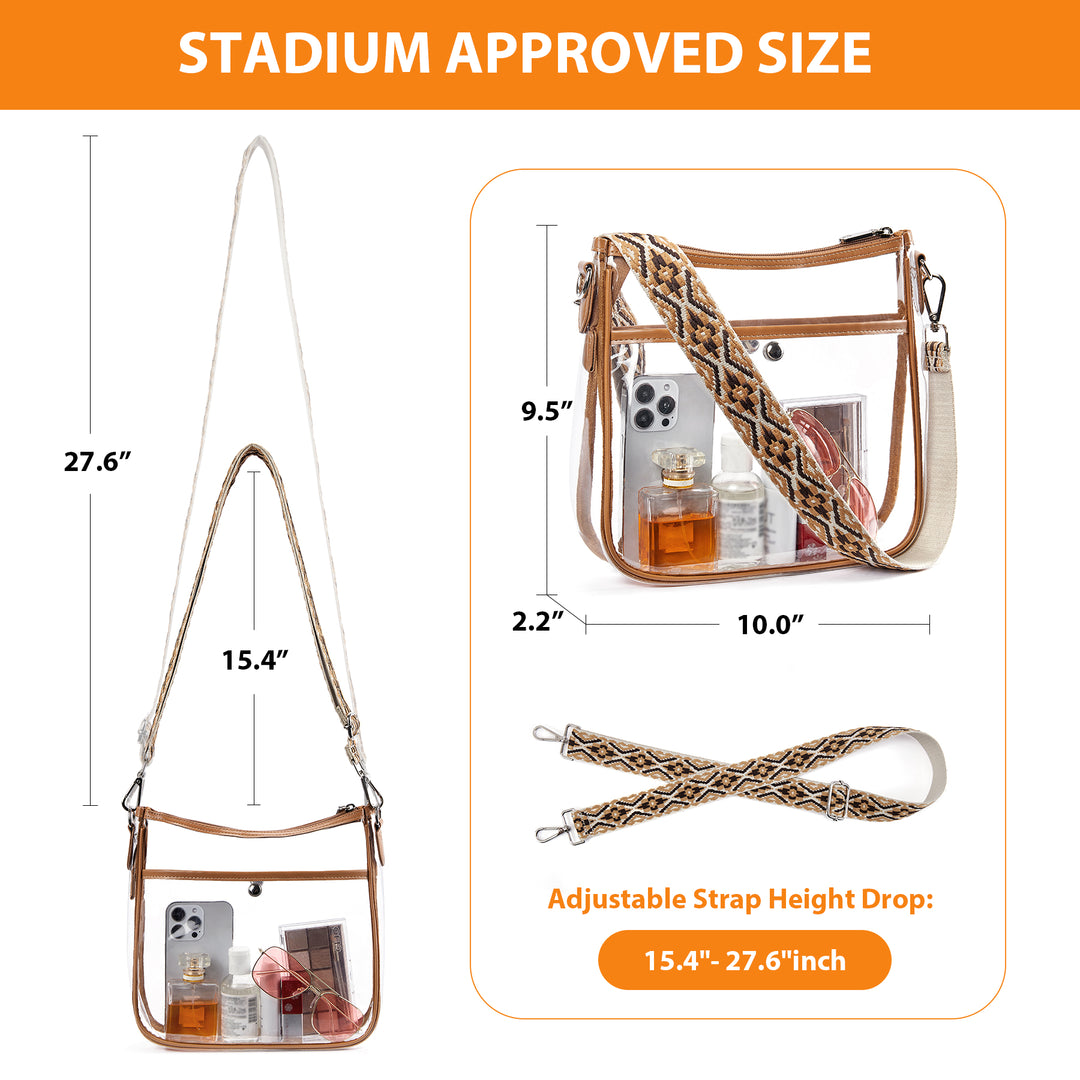 Nola Stadium Approved Clear Concert Bags for Women