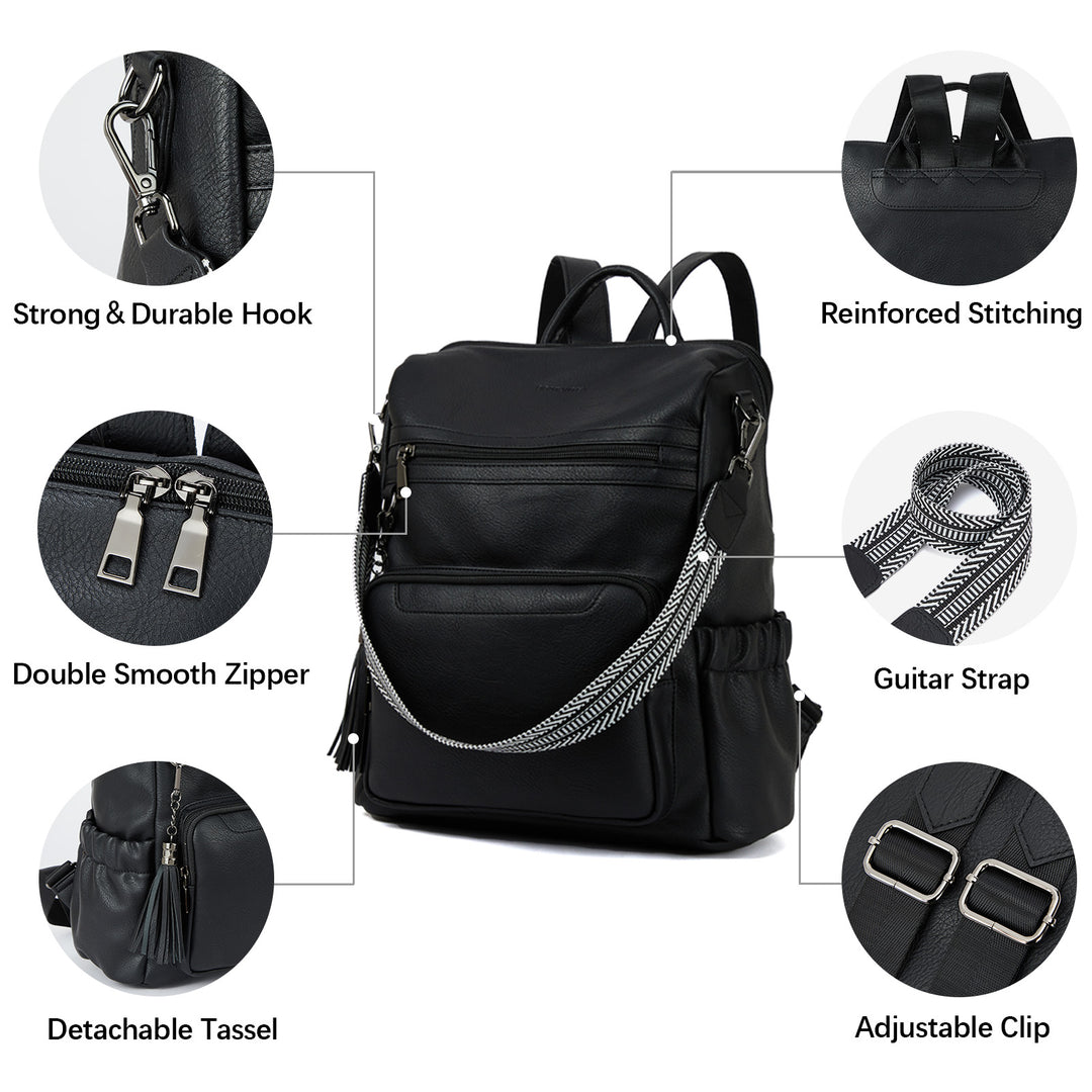 Nombongo Large Convertible Backpack Travel Bag - Two Sizes