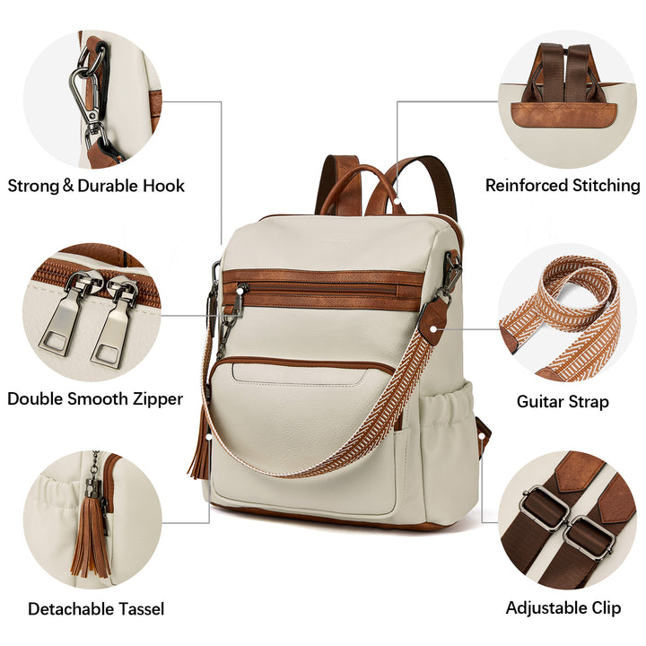 Nombongo Large Convertible Backpack Travel Bag - Two Sizes