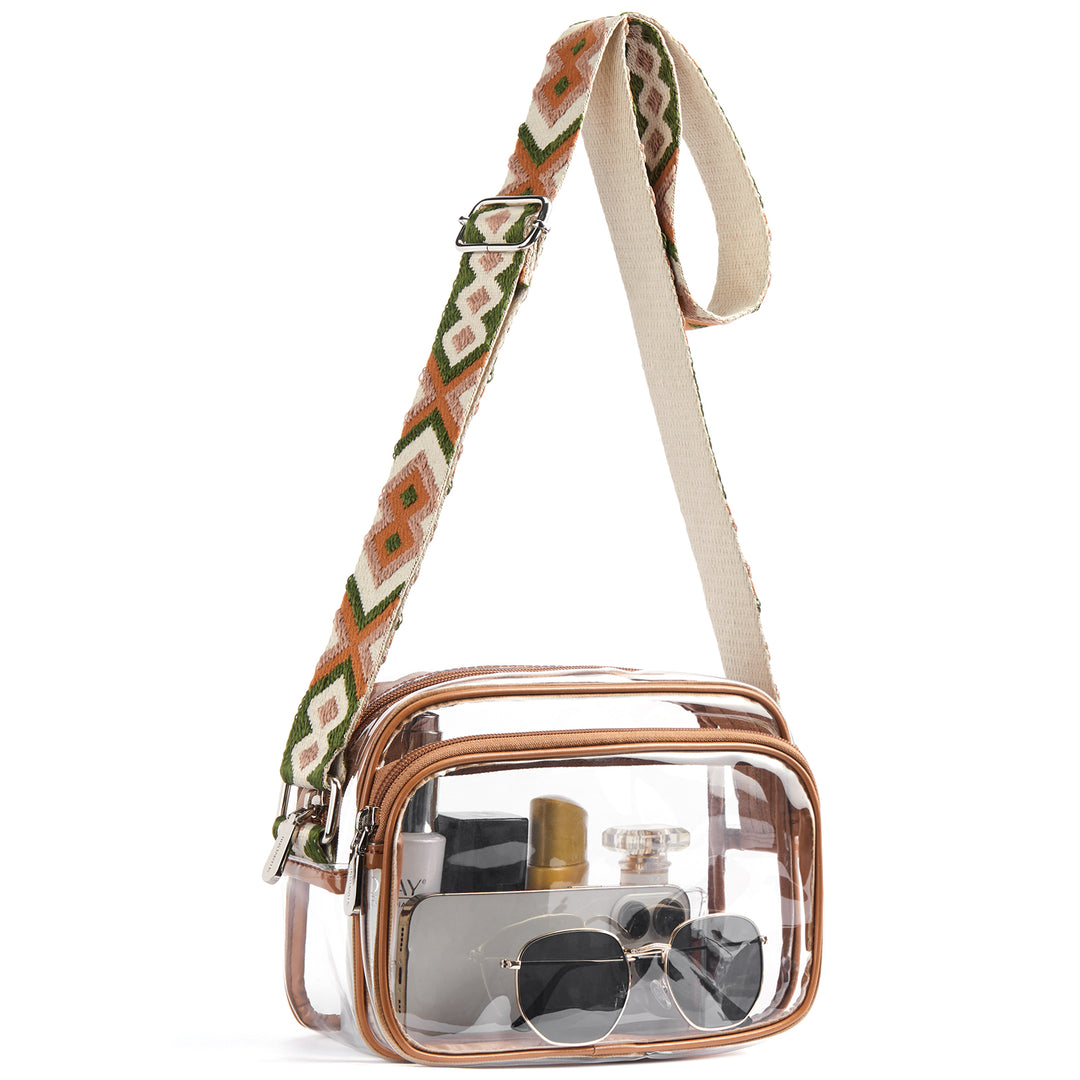 Nola Clear Stadium-Approved Crossbody Bags for Women