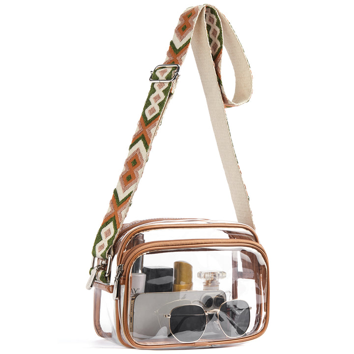 Nola Clear Stadium-Approved Crossbody Bags for Women