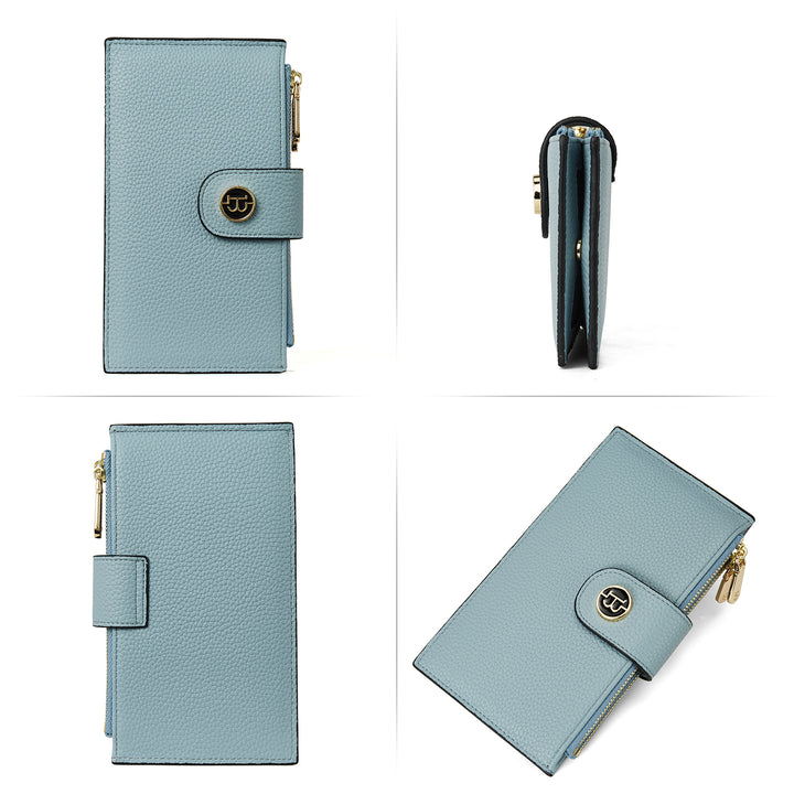 Lomy Leather Slim Wallet — Bifold Purse