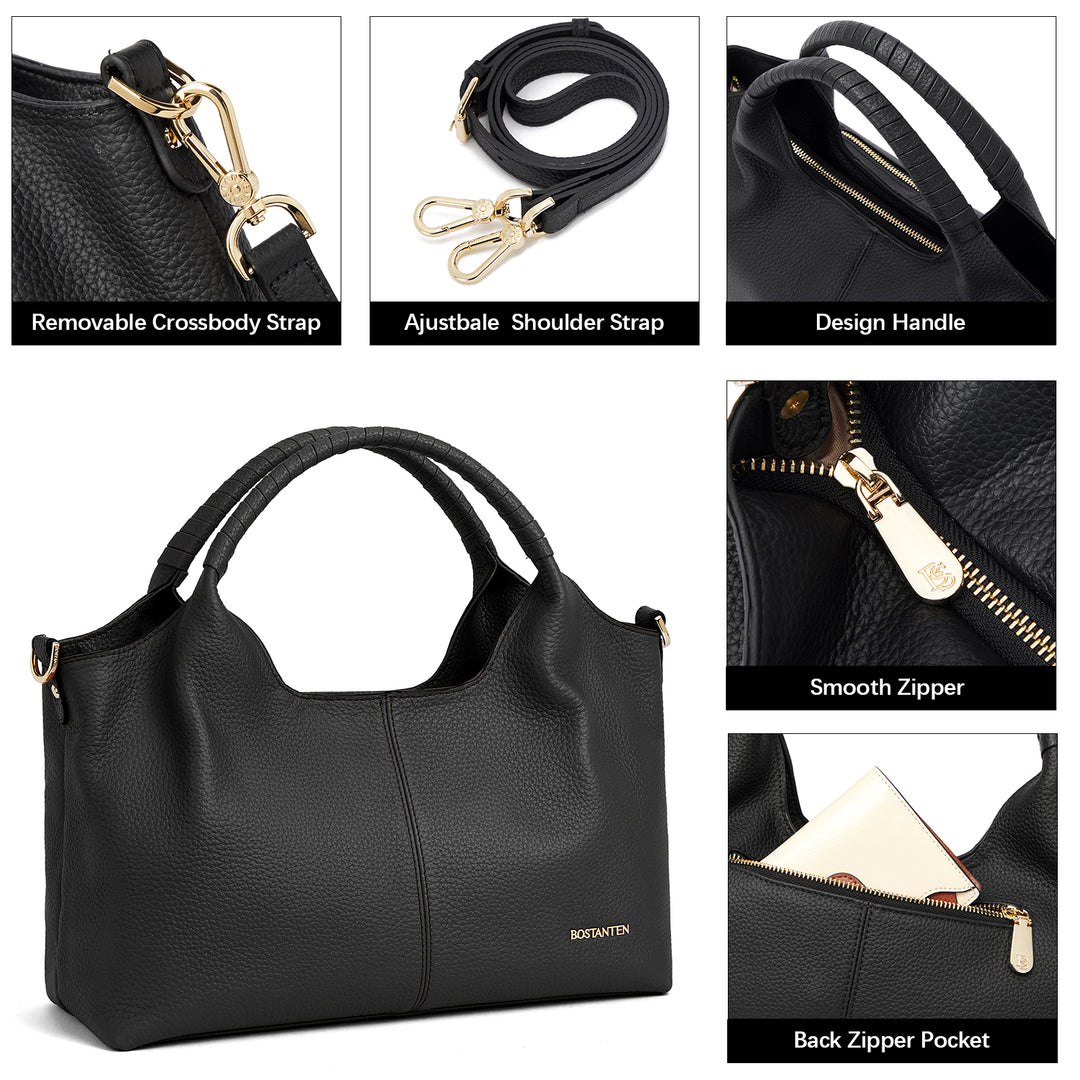 Nevin Genuine Leather Satchel Tote
