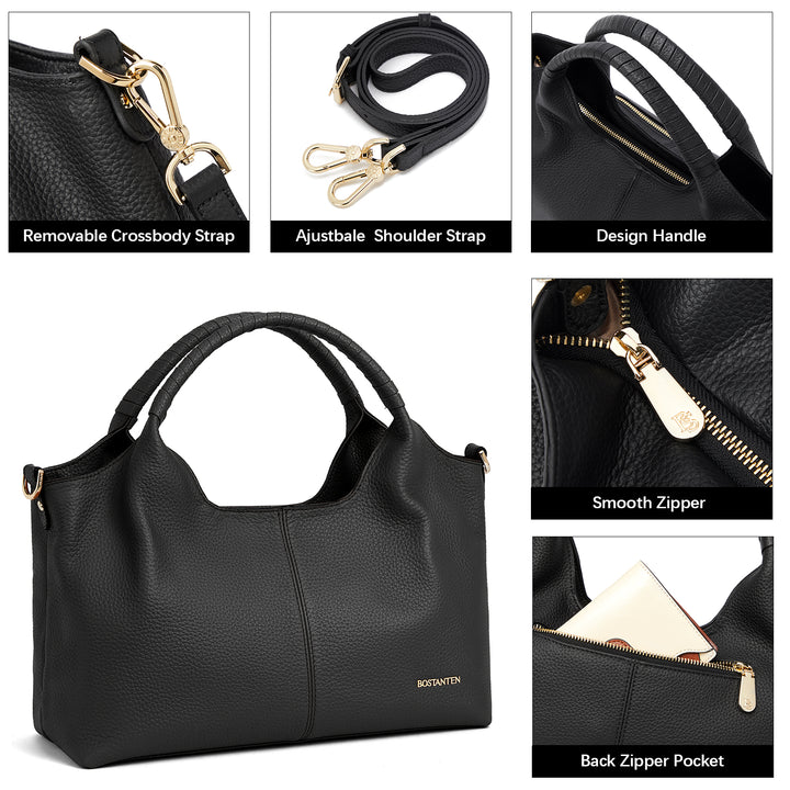 Nevin Genuine Leather Satchel Tote