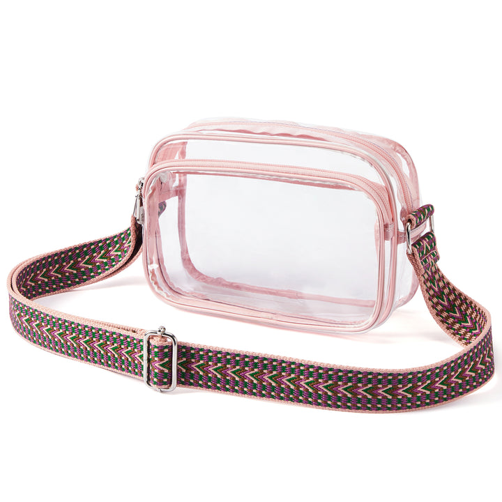 Nola Clear Stadium-Approved Crossbody Bags for Women