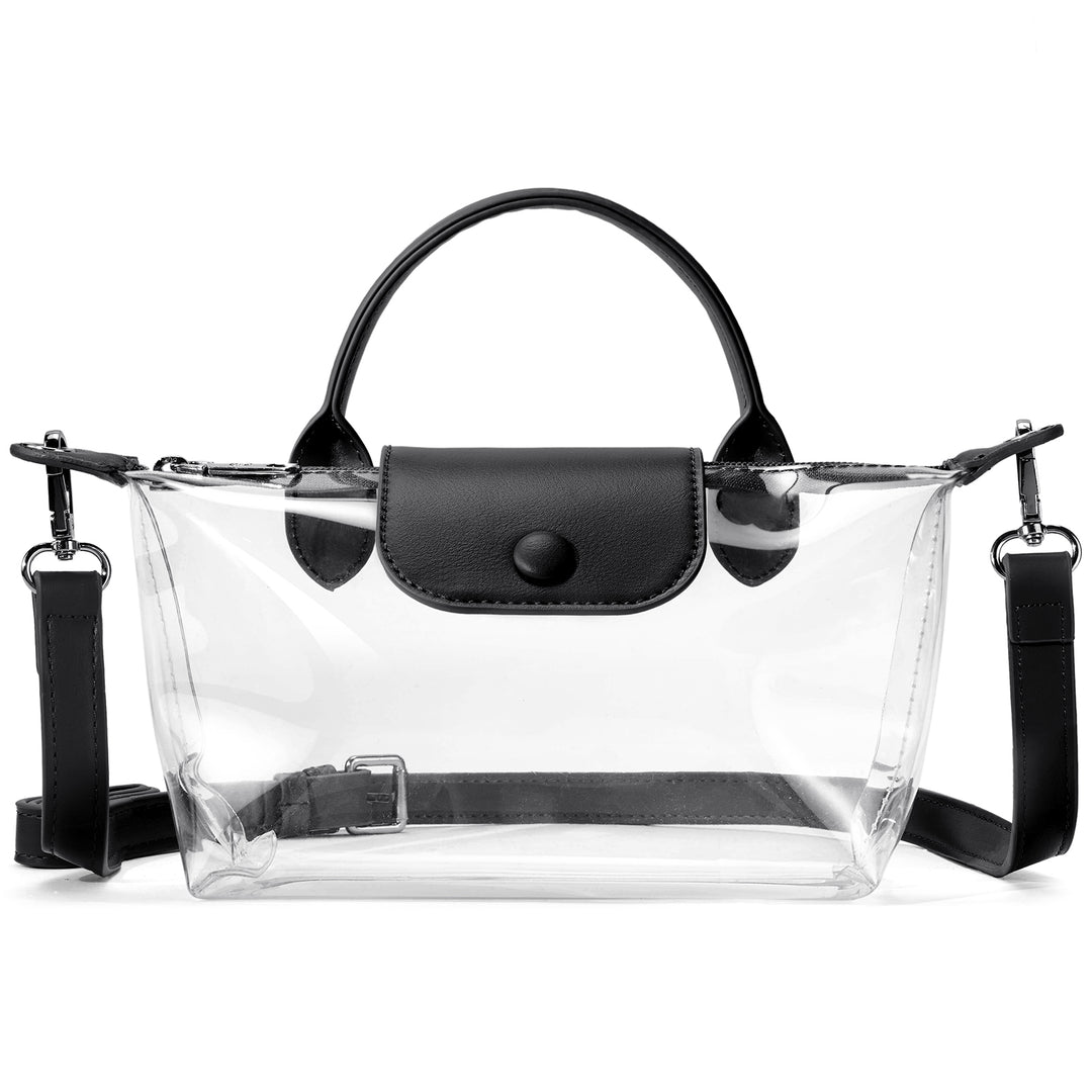 Clear Stadium Approved Crossbody Handbags For Concerts Sports Events
