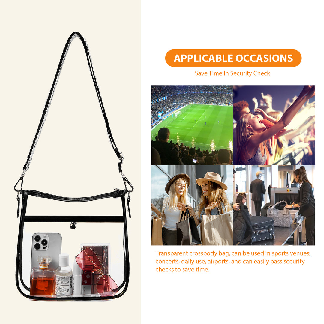 Nola Stadium Approved Clear Concert Bags for Women