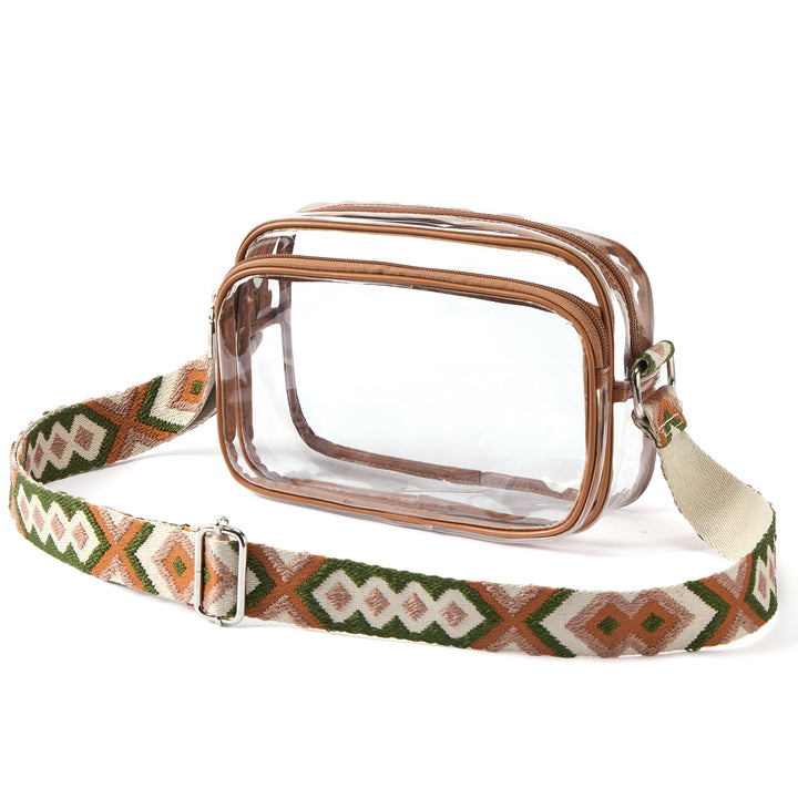 Nola Clear Stadium-Approved Crossbody Bags for Women