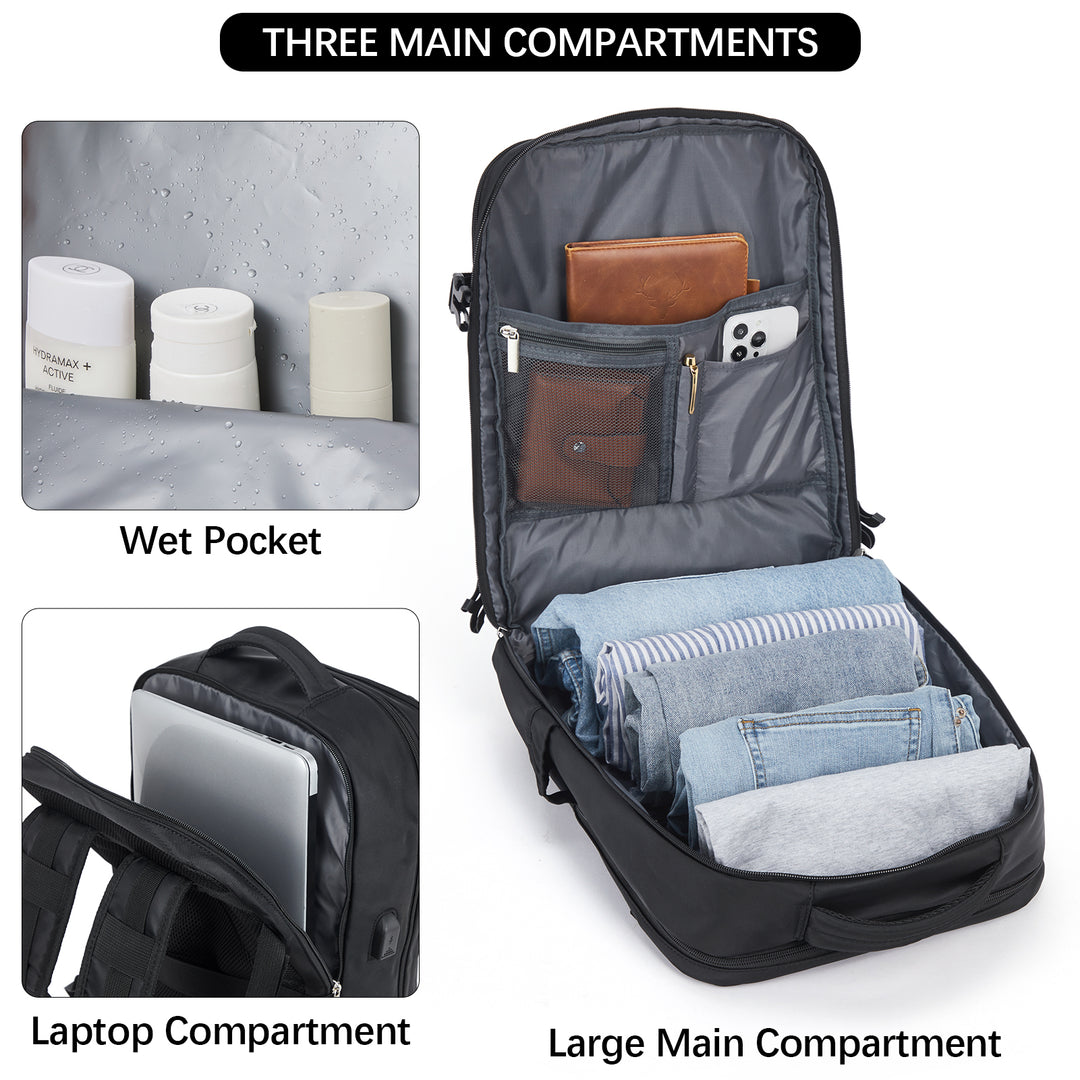 Stilvoller und funktionaler Fashion-Rucksack für Damen – wasserdicht und flugtauglich 