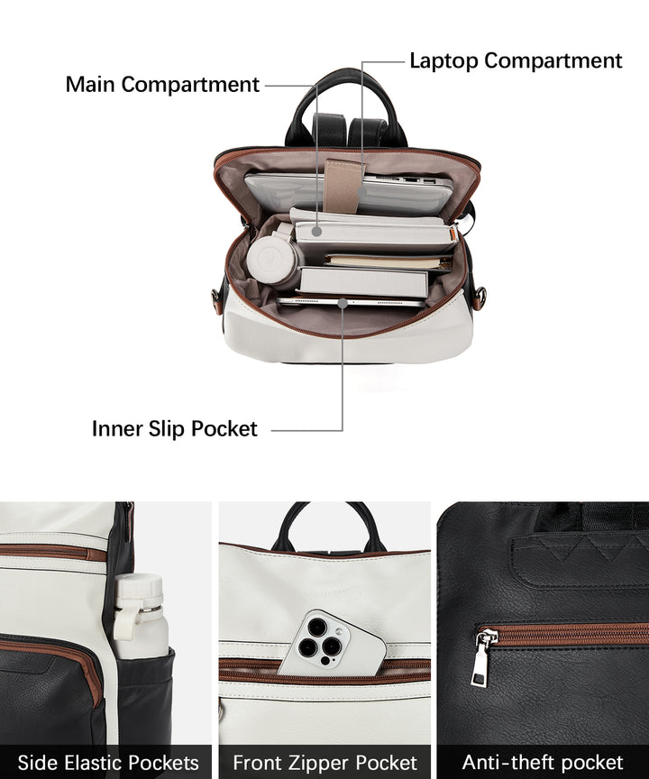 Nombongo Large Convertible Backpack Travel Bag - Two Sizes
