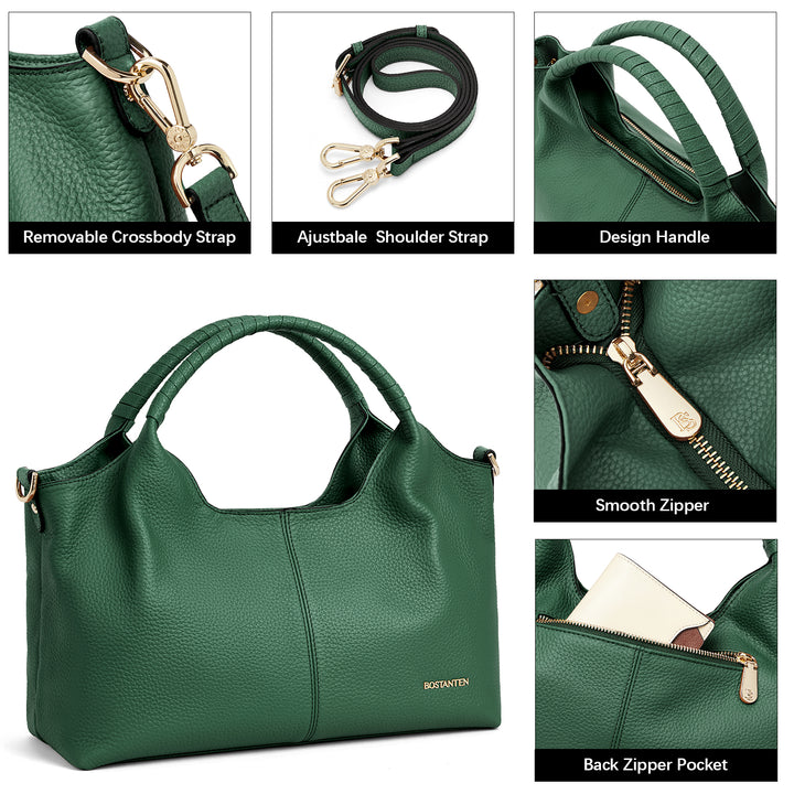 Nevin Genuine Leather Satchel Tote