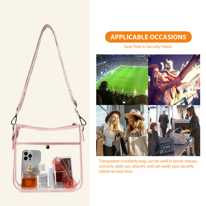 Nola Stadium Approved Clear Concert Bags for Women