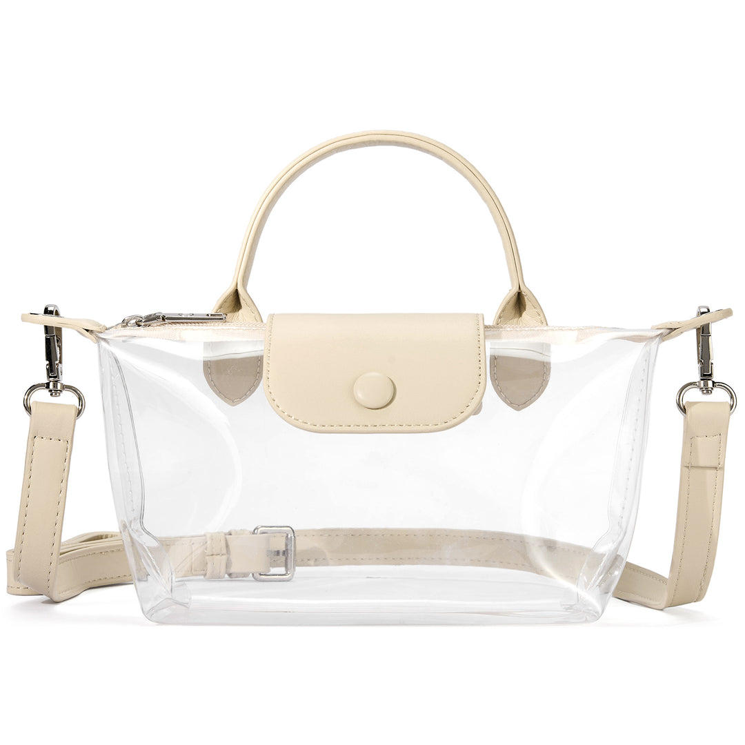 Clear Stadium Approved Crossbody Handbags For Concerts Sports Events