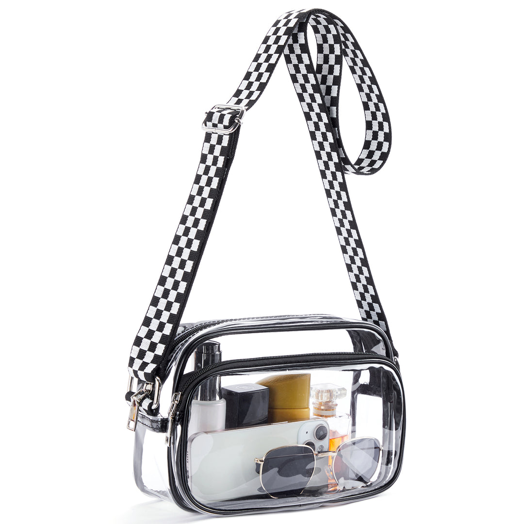 Nola Clear Stadium-Approved Crossbody Bags for Women