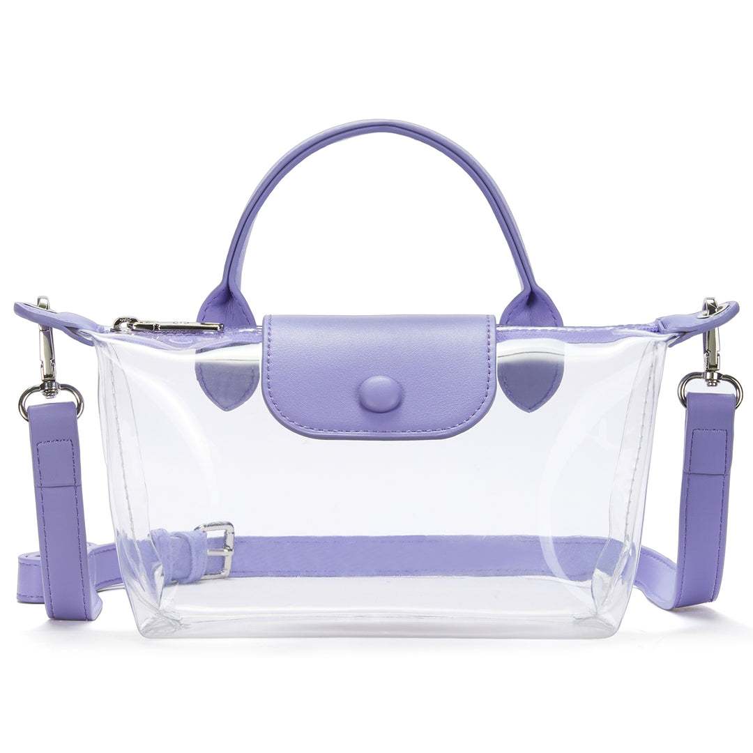 Clear Stadium Approved Crossbody Handbags For Concerts Sports Events