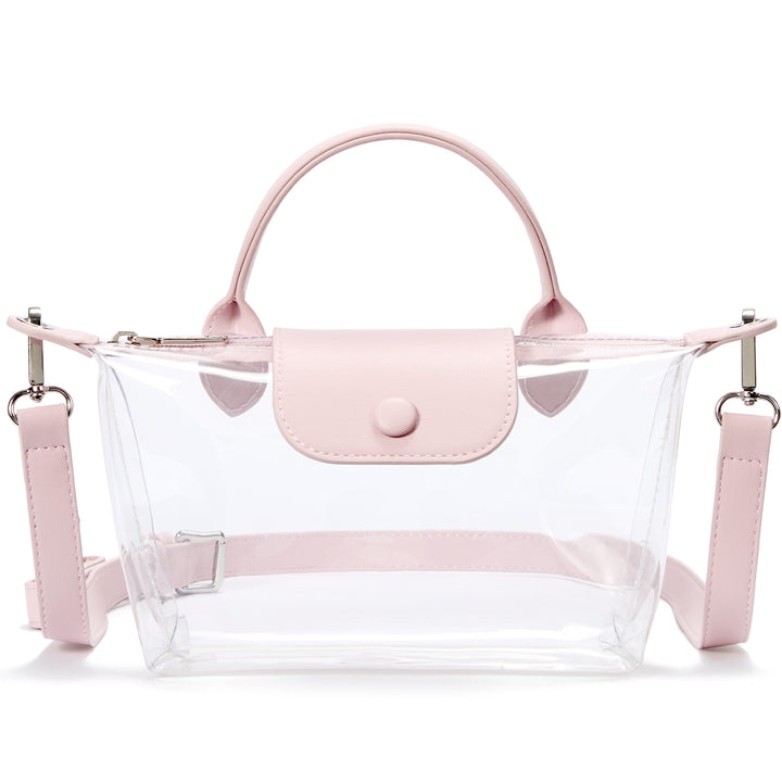 Clear Stadium Approved Crossbody Handbags For Concerts Sports Events